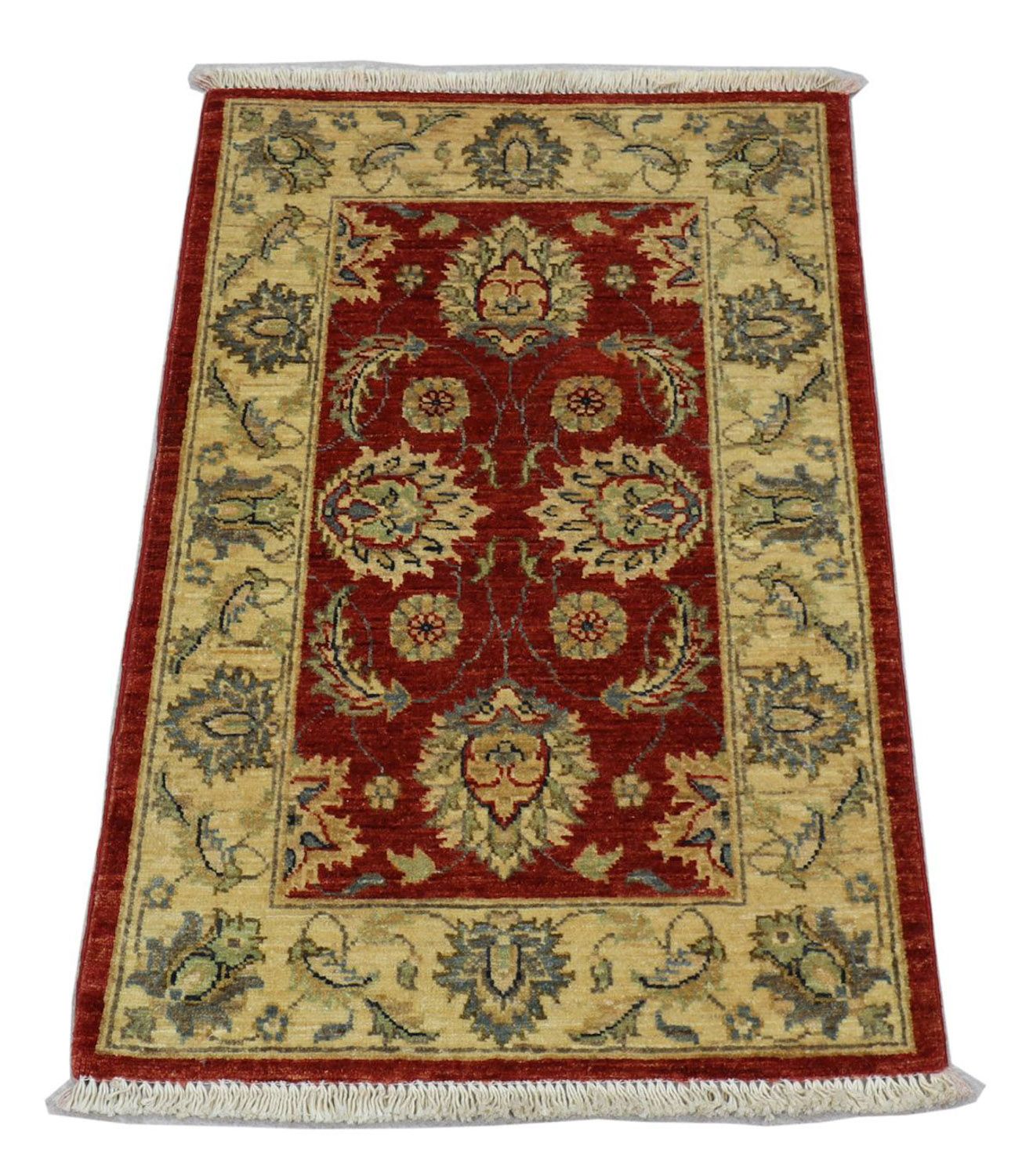 Ziegler Teppich 89 x 60 cm - rot