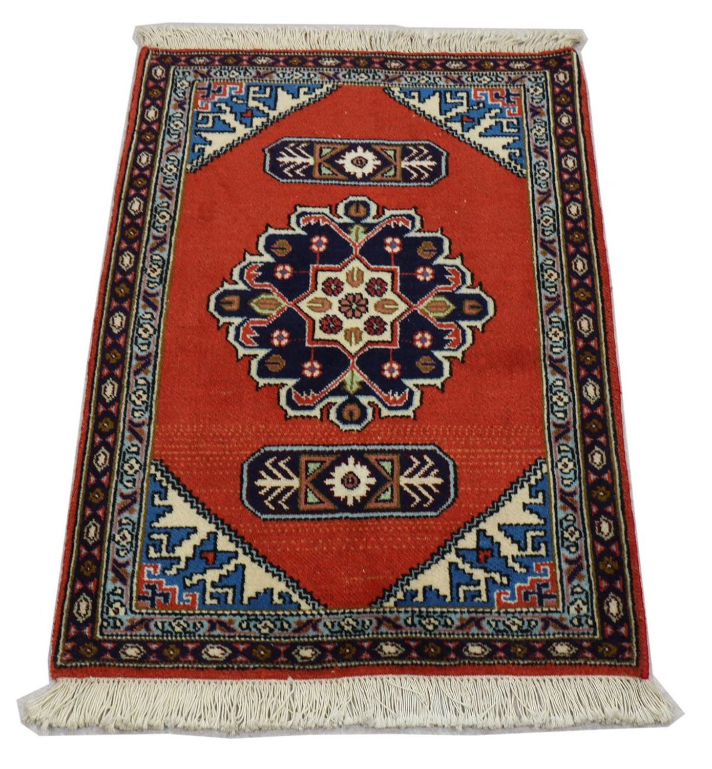 Perserteppich - Nomadic 95 x 70 cm - rot