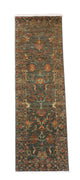 Ziegler Teppich 262 x 81 cm - olivgrün
