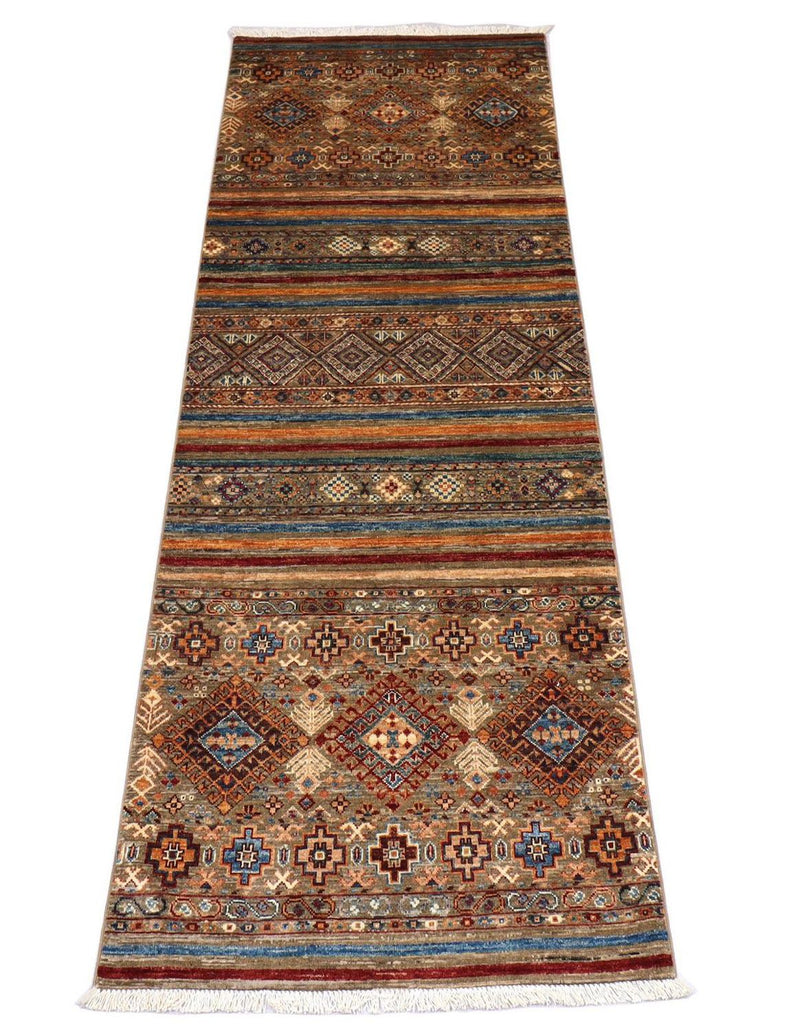 Ziegler Teppich 258 x 87 cm - hellbraun