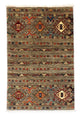 Ziegler Teppich 63 x 91 cm - olivgrün