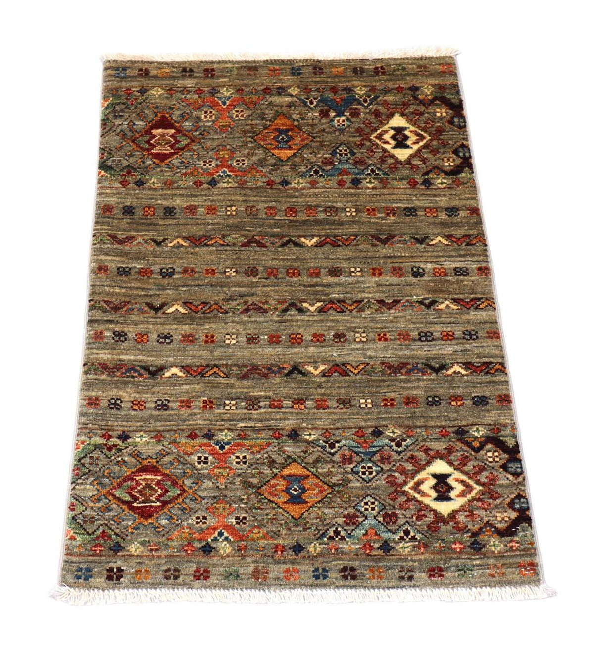 Ziegler Teppich 63 x 91 cm - olivgrün