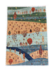 Ziegler Teppich 176 x 123 cm - mehrfarbig