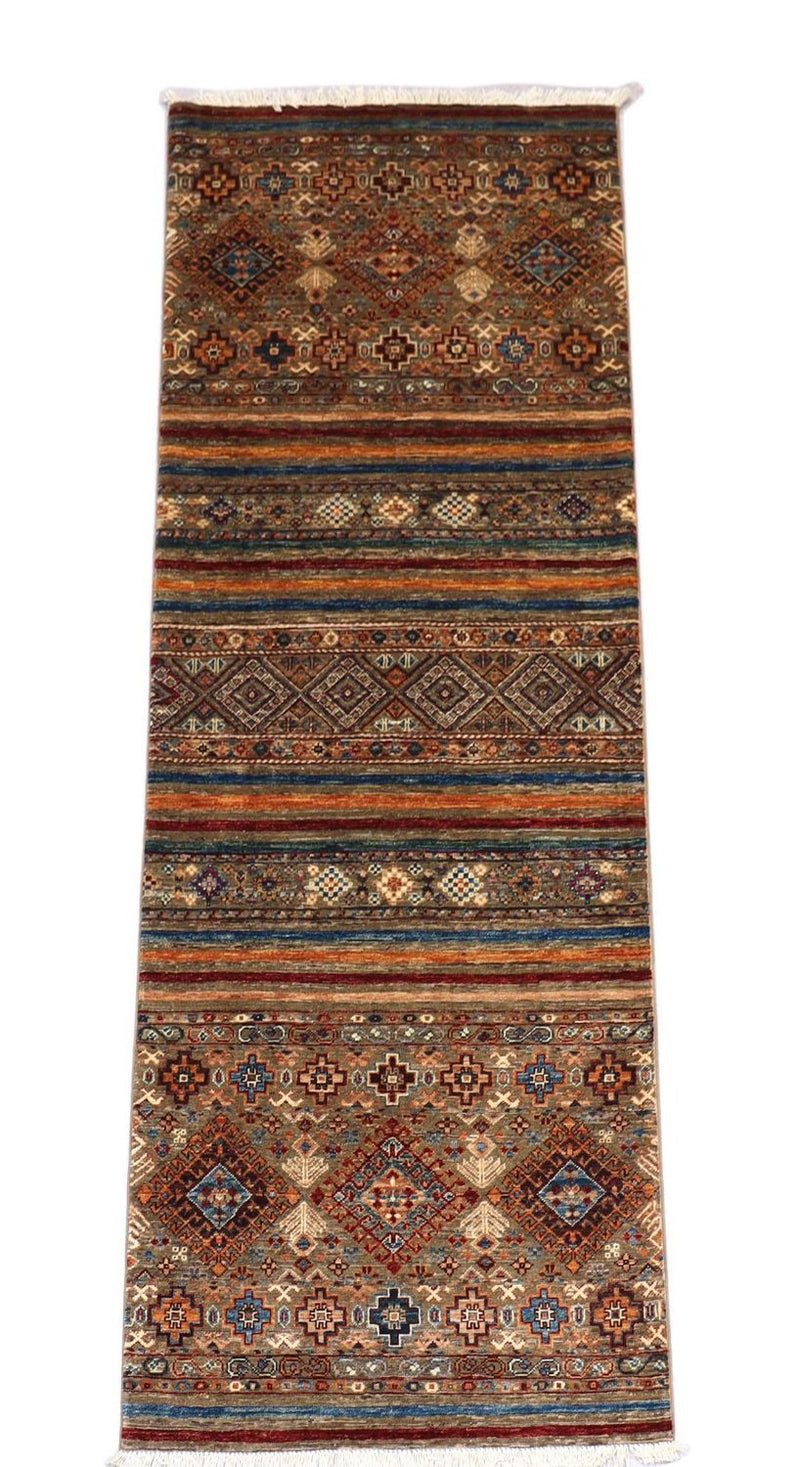 Ziegler Teppich 258 x 88 cm - hellbraun