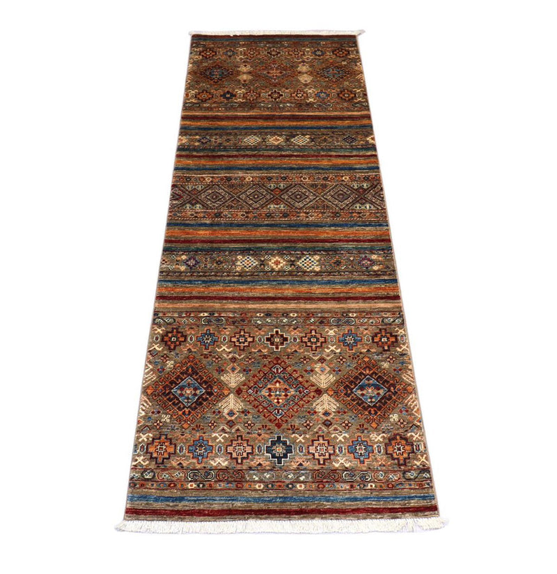 Ziegler Teppich 258 x 88 cm - hellbraun