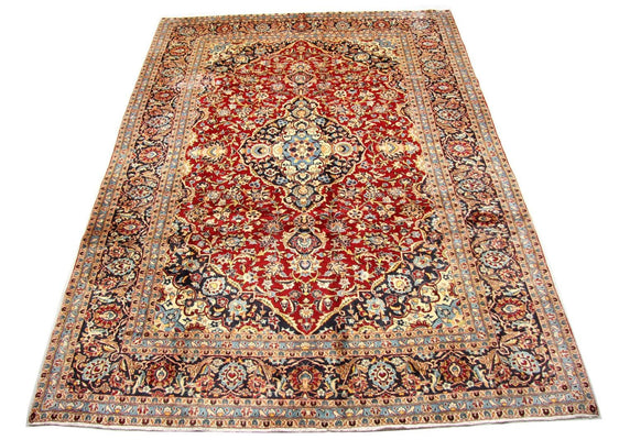 Perserteppich - Keshan 354 x 258 cm - rot