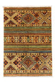 Ziegler Teppich 120 x 83 cm - dunkelrot