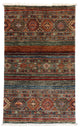 Ziegler Teppich 130 x 82 cm - dunkelrot