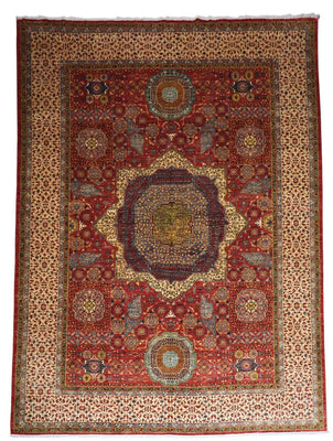 Ziegler Teppich 421 x 307 cm - rot