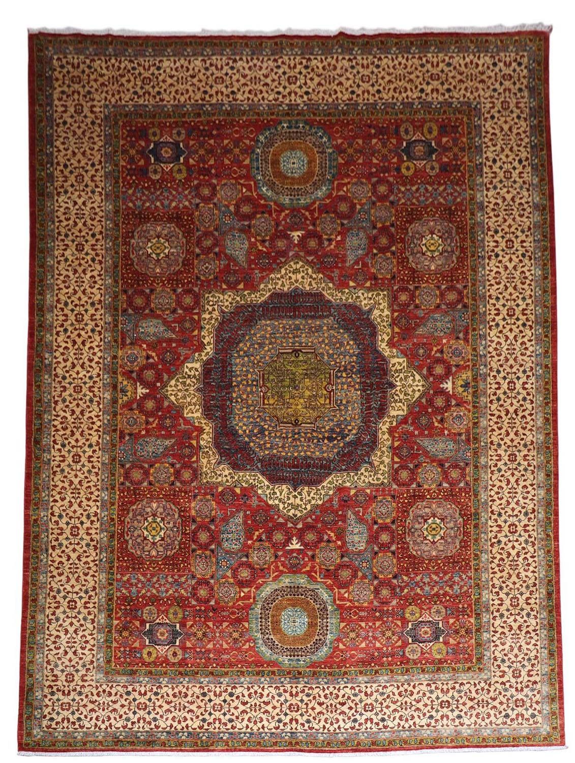 Ziegler Teppich 421 x 307 cm - rot