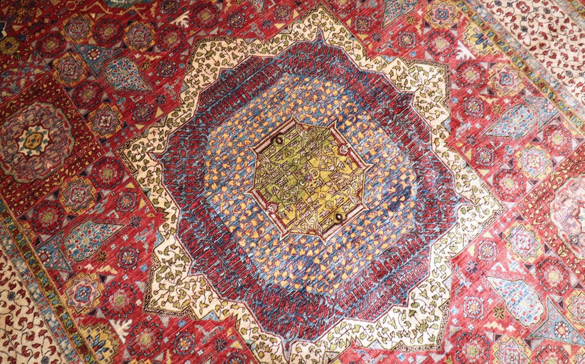 Ziegler Teppich 421 x 307 cm - rot