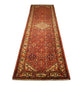 Perserteppich - Nomadic 437 x 123 cm - rot