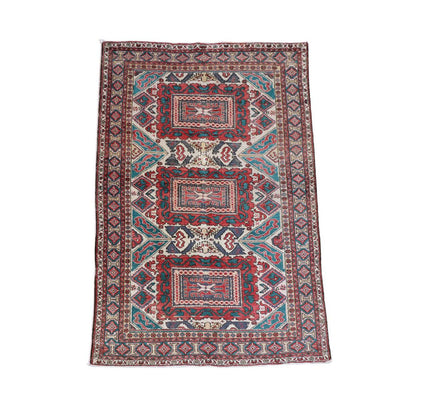 Afghan Teppich - Buchara 206 x 136 cm - beige