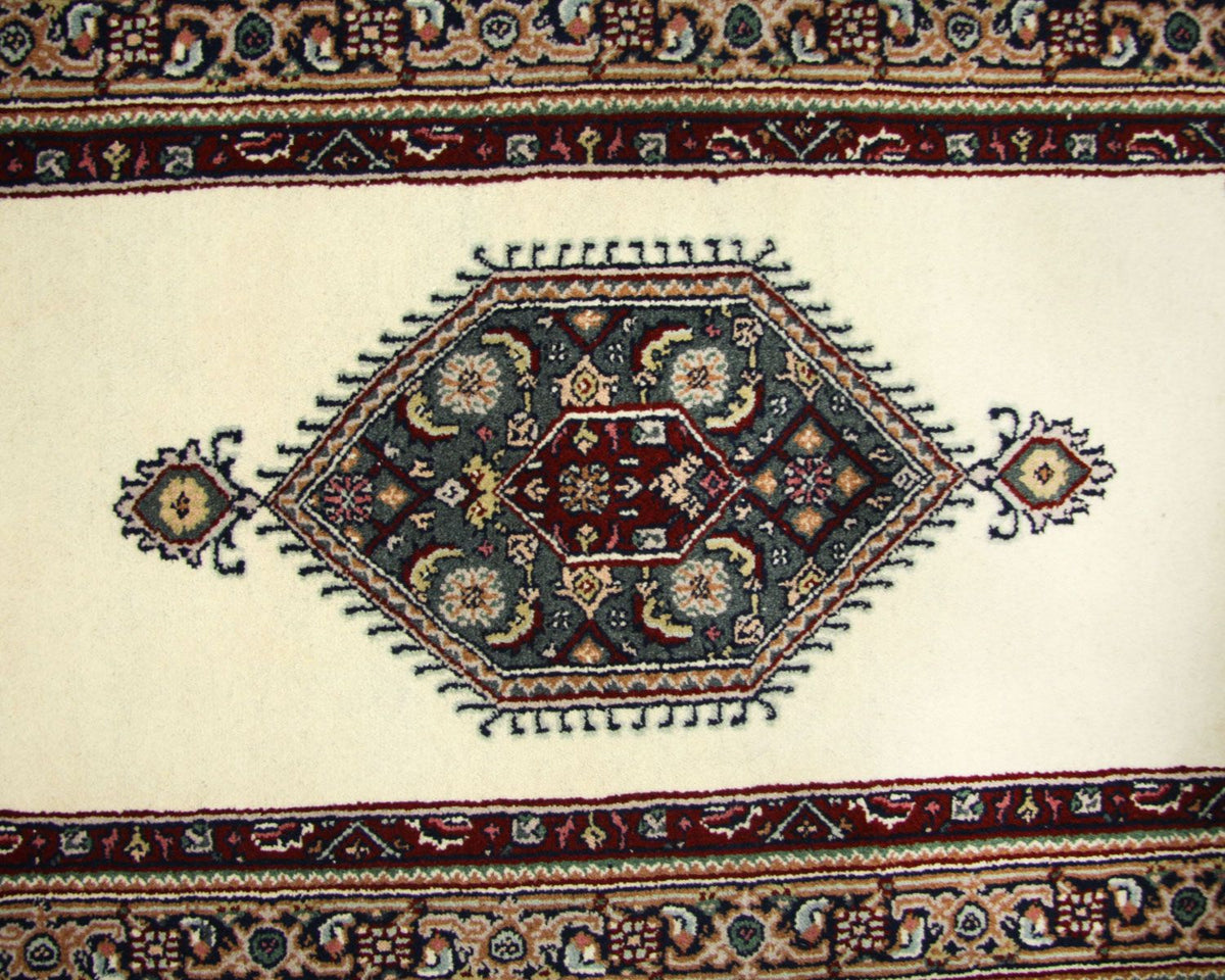 Orientteppich - Bidjar - Indus 263 x 77 cm - beige