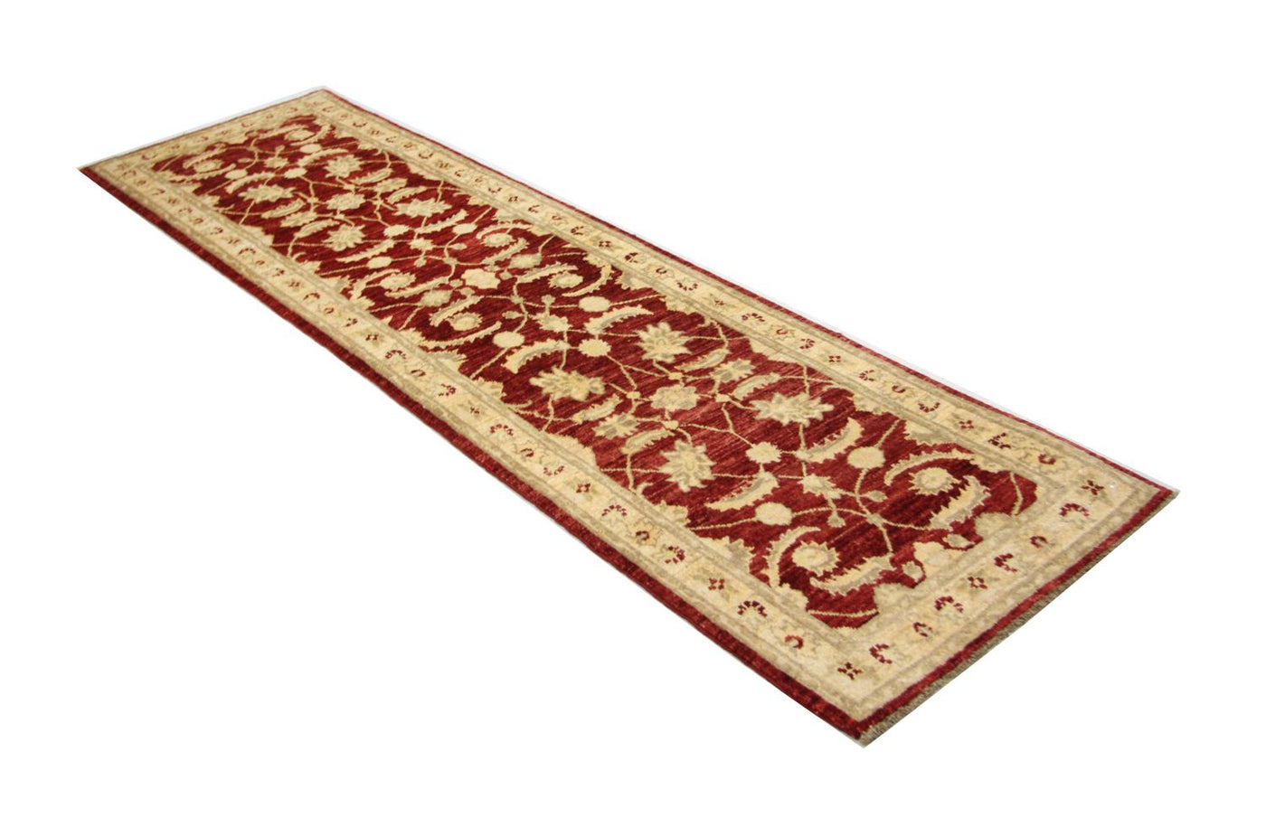 Ziegler Teppich 254 x 70 cm - braun