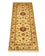 Ziegler Teppich 220 x 76 cm - gelb