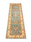 Ziegler Teppich 262 x 71 cm - blau
