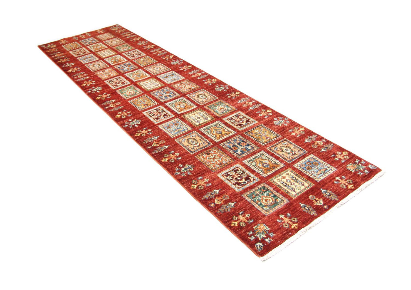 Ziegler Teppich 292 x 84 cm - rot