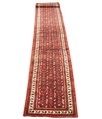 Perserteppich - Nomadic 470 x 93 cm - rot