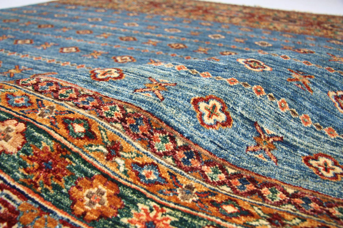 Ziegler Teppich - Shal 234 x 172 cm - blau