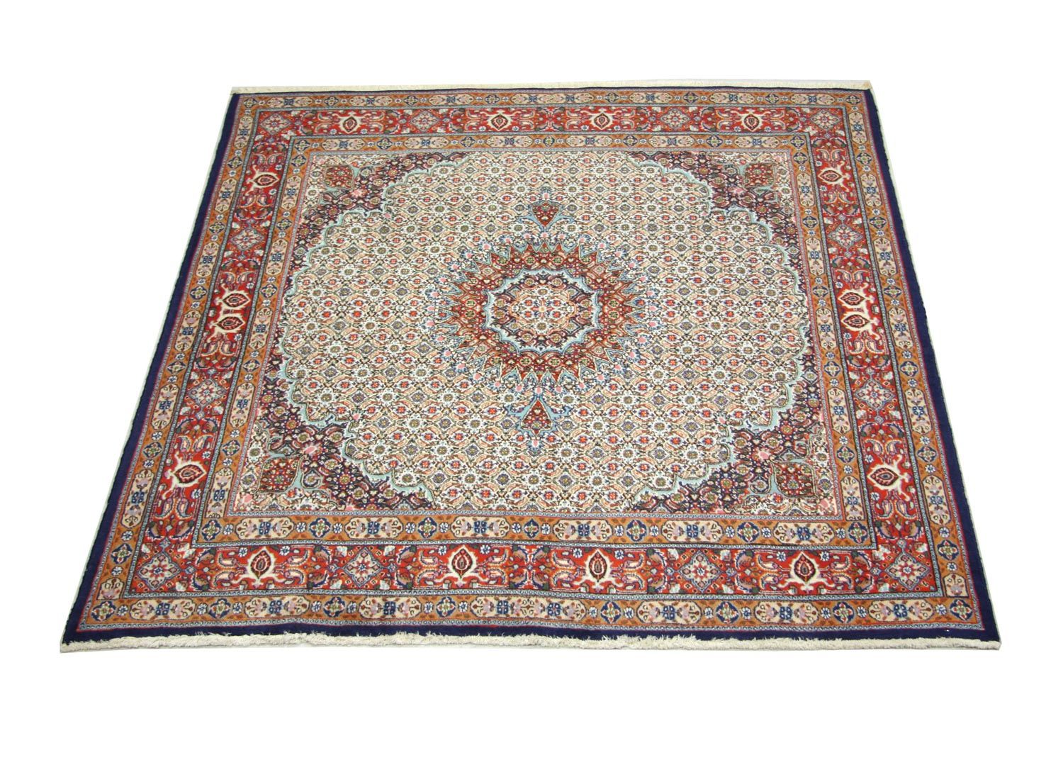 Perserteppich - Classic 195 x 195 cm - beige