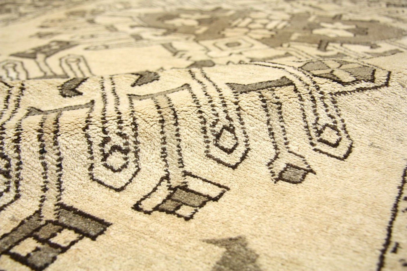 Belutsch Teppich 225 x 150 cm - beige