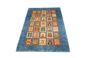 Ziegler teppich - Bachtiari 255 x 177 cm - blau