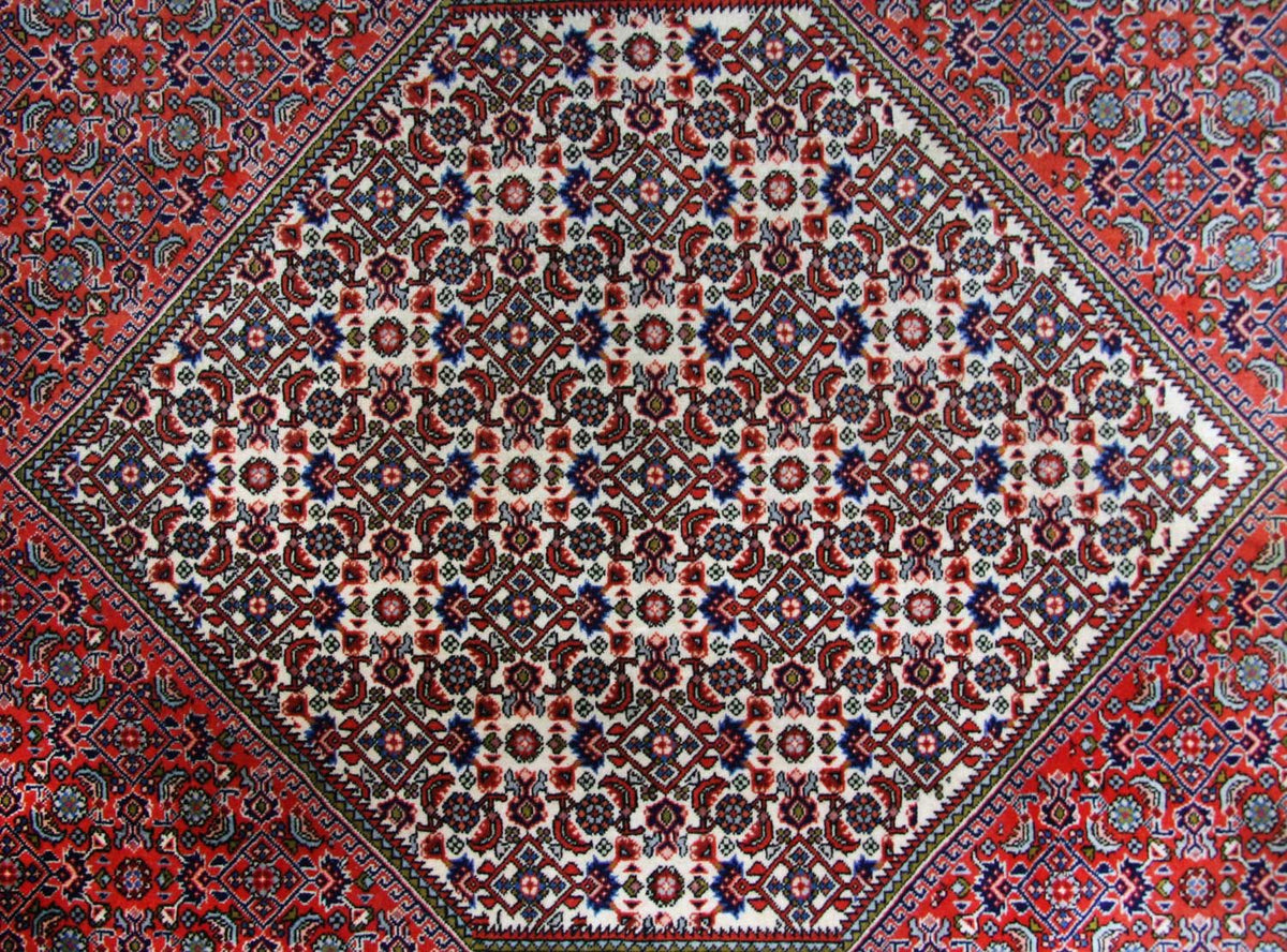 Perserteppich - Bidjar 255 x 200 cm - braun