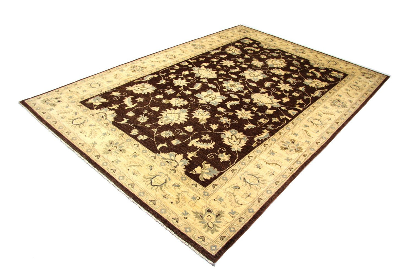 Ziegler Teppich 271 x 186 cm - braun