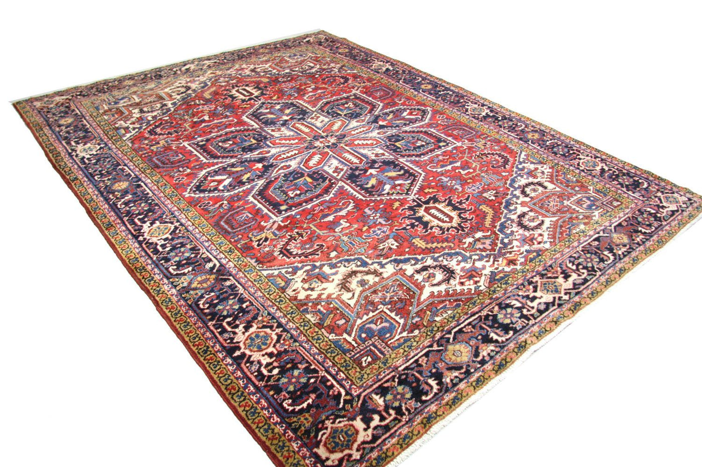 Perserteppich - Nomadic 330 x 254 cm - blau