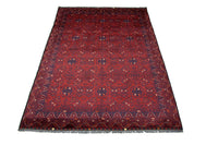 Afghan Teppich 293 x 196 cm - rot