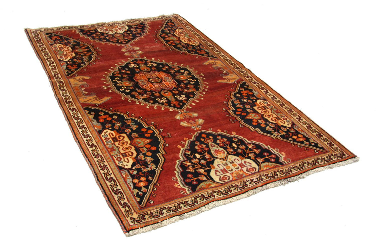 Perserteppich - Nomadic 160 x 250 cm - rot