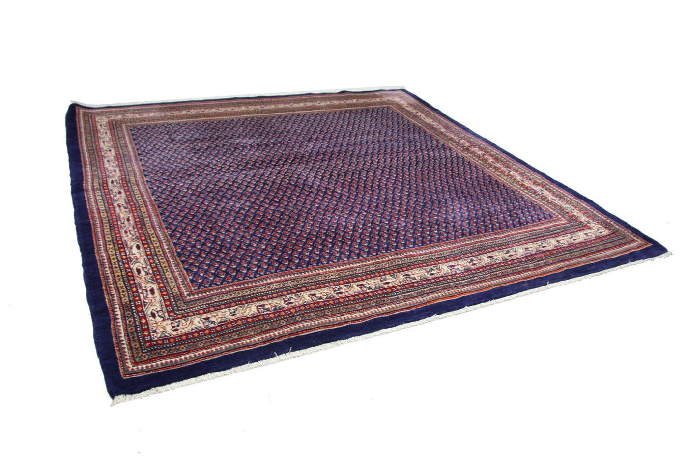 Perserteppich - Mir 267 x 266 cm - blau