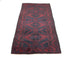 Belutsch Teppich 270 x 136 cm - blau