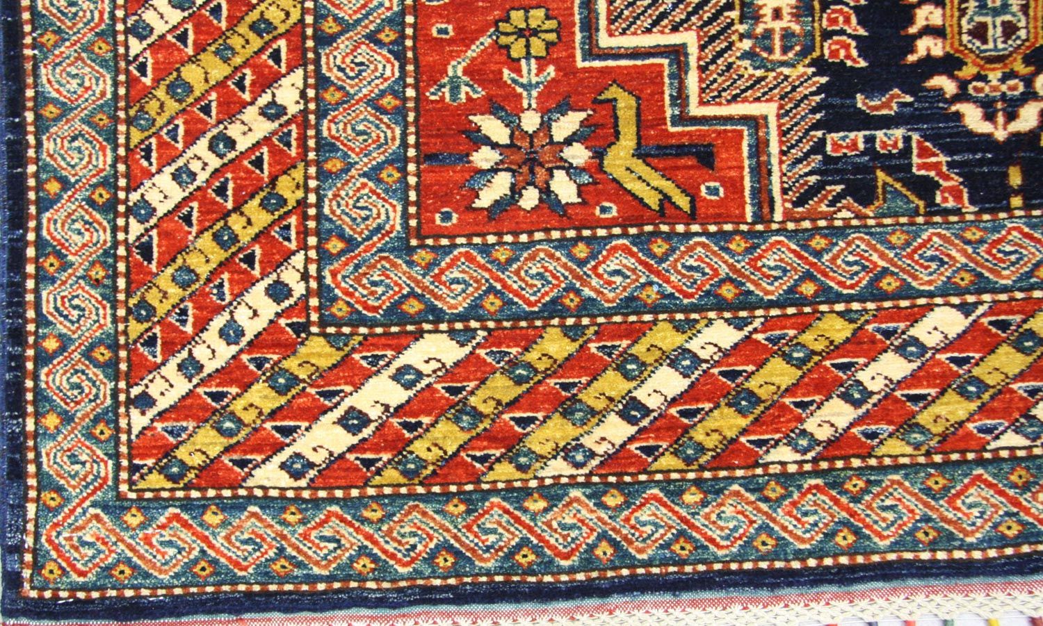 Ziegler Teppich - Kazak 230 x 169 cm - blau