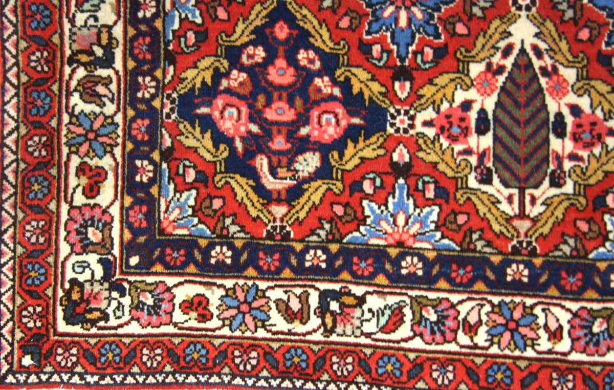 Perserteppich - Nomadic 155 x 104 cm - blau