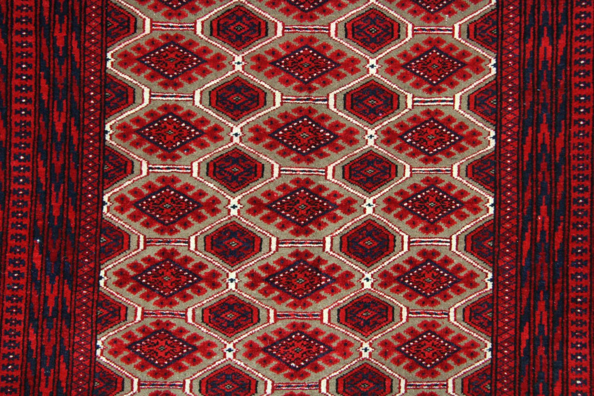 Afghan Teppich 170 x 118 cm - rot