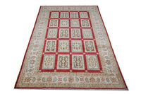 Ziegler teppich - Bachtiari 337 x 207 cm - rot