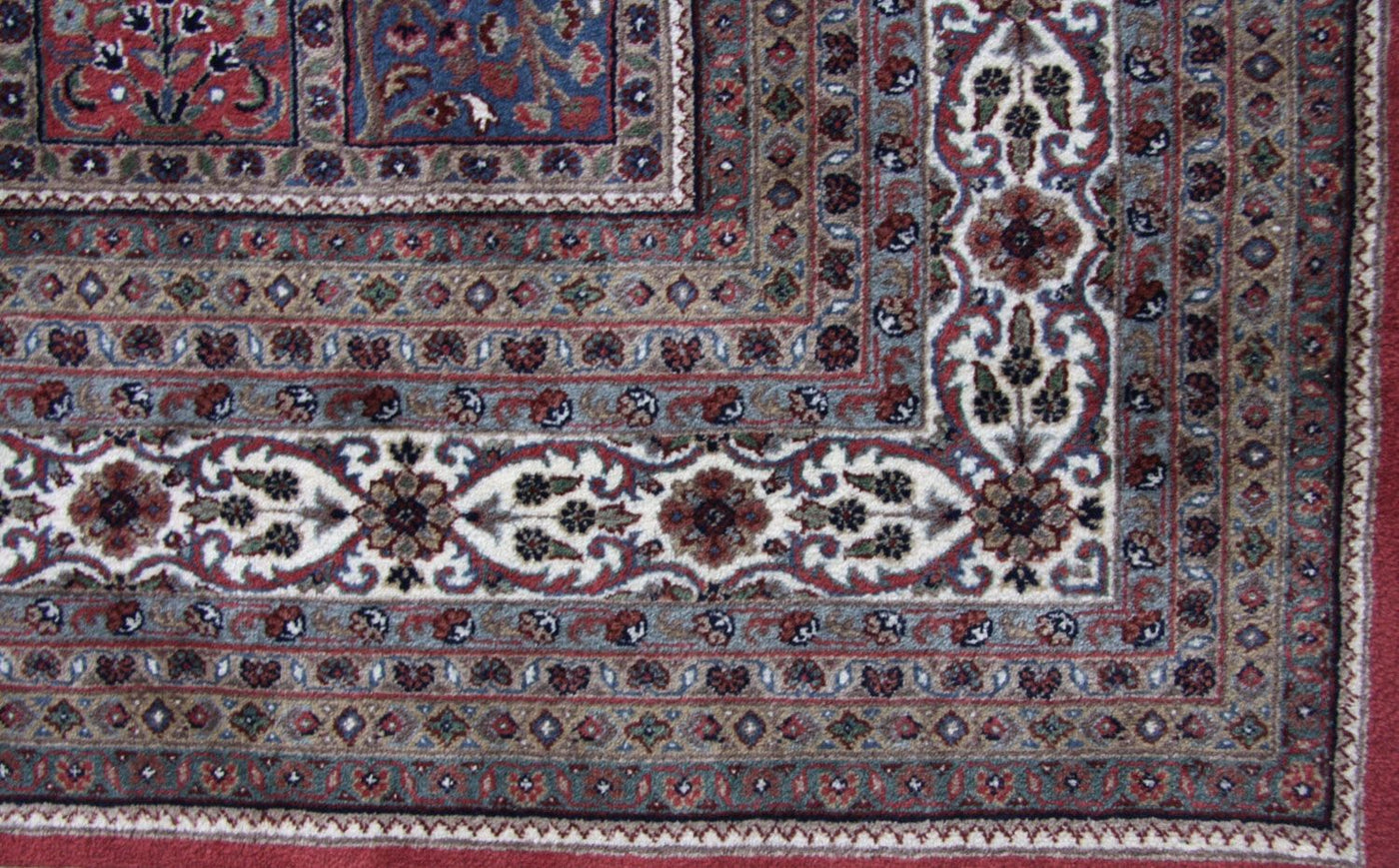 Perserteppich - Nomadic 351 x 256 cm - blau