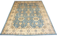 Ziegler Teppich 375 x 269 cm - blau