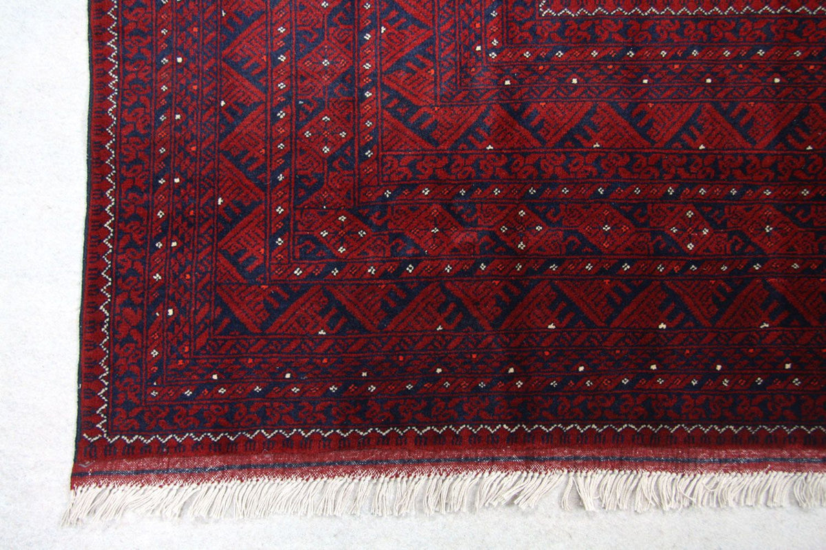 Afghan Teppich - Buchara 247 x 334 cm - rot