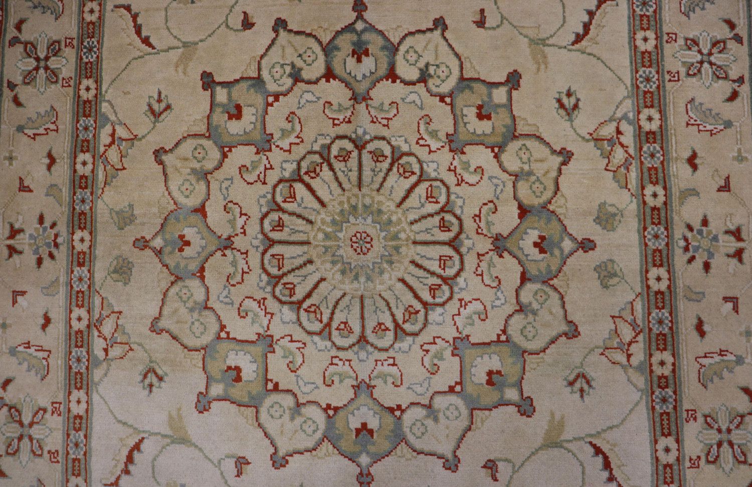 Ziegler Teppich 185 x 117 cm - grün