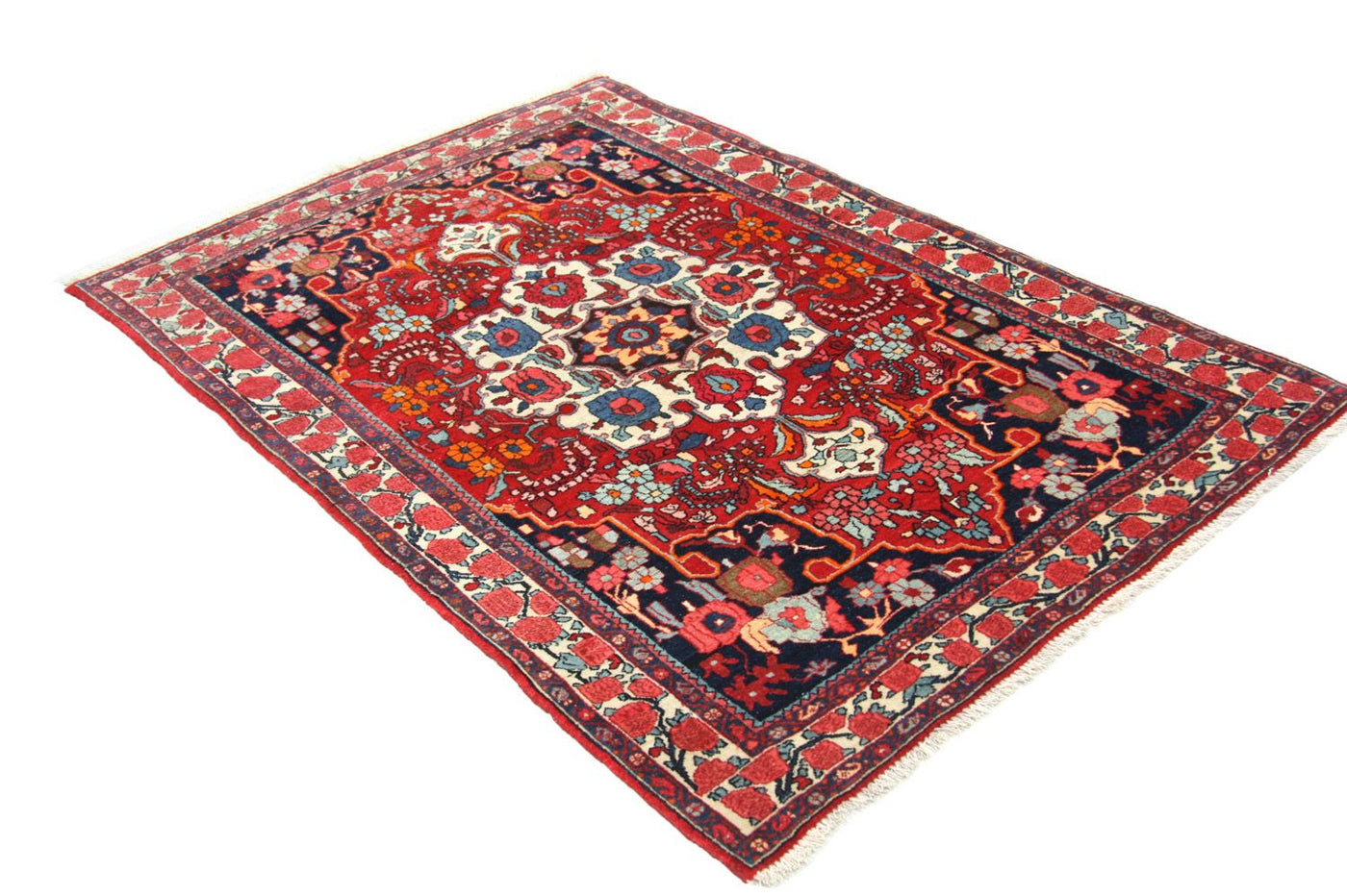 Perserteppich - Bidjar 160 x 110 cm - rot