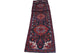 Perserteppich - Nomadic 525 x 118 cm - blau