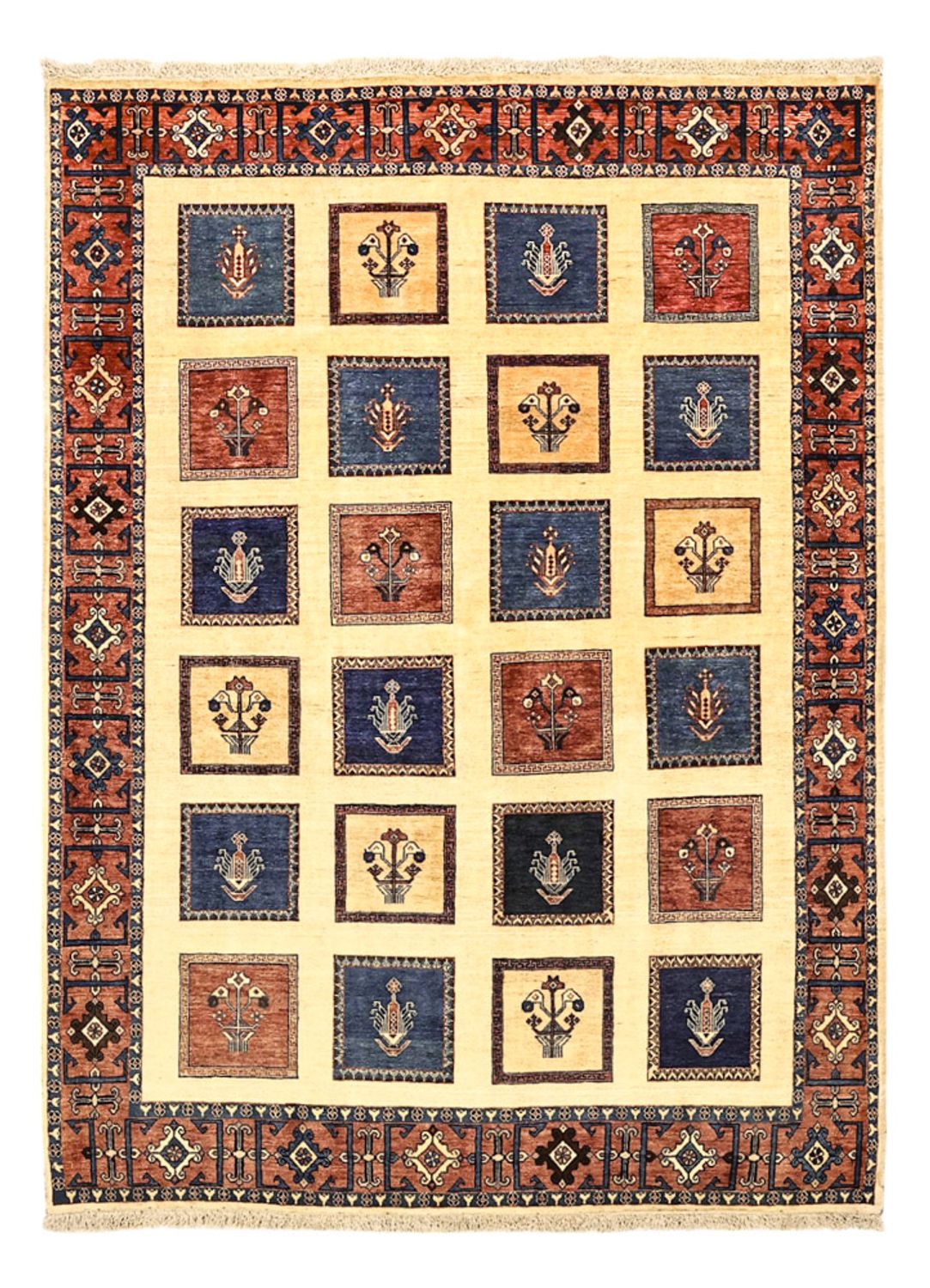 Gabbeh Teppich - Kaschkuli Perser - Royal - 205 x 152 cm - mehrfarbig