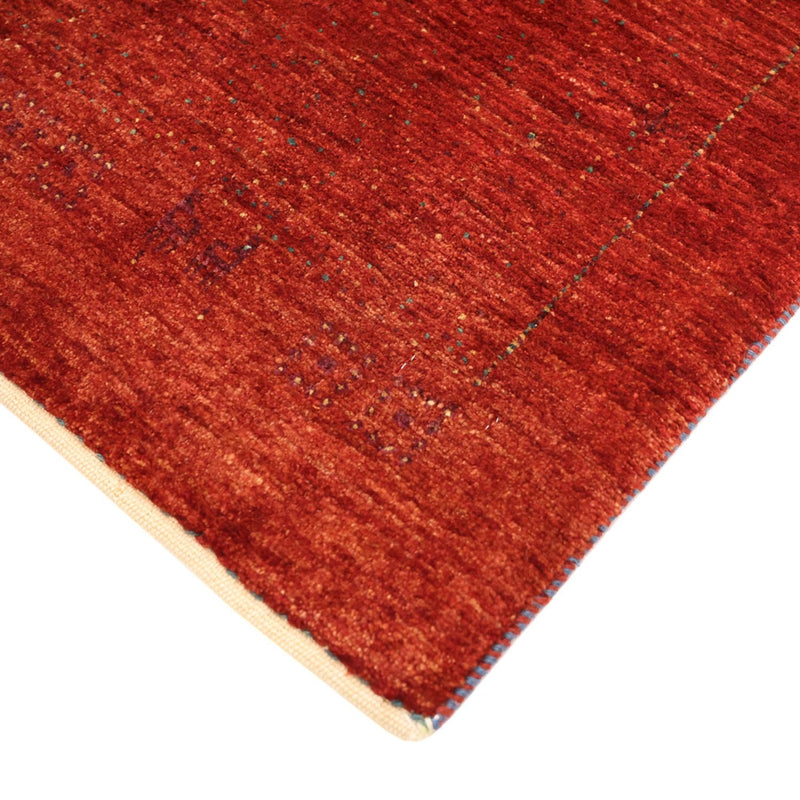 Gabbeh Teppich - Kaschkuli Perser - 129 x 80 cm - rot