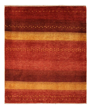 Gabbeh Teppich - Kaschkuli Perser - 118 x 98 cm - mehrfarbig