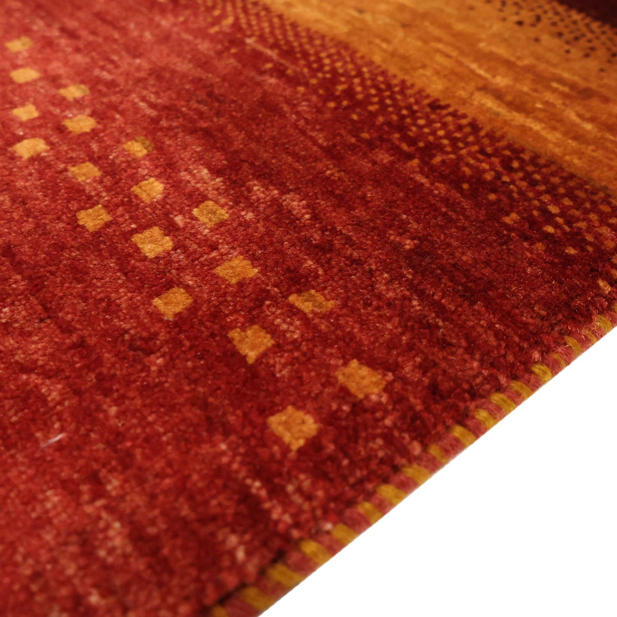 Gabbeh Teppich - Kaschkuli Perser - 118 x 98 cm - mehrfarbig