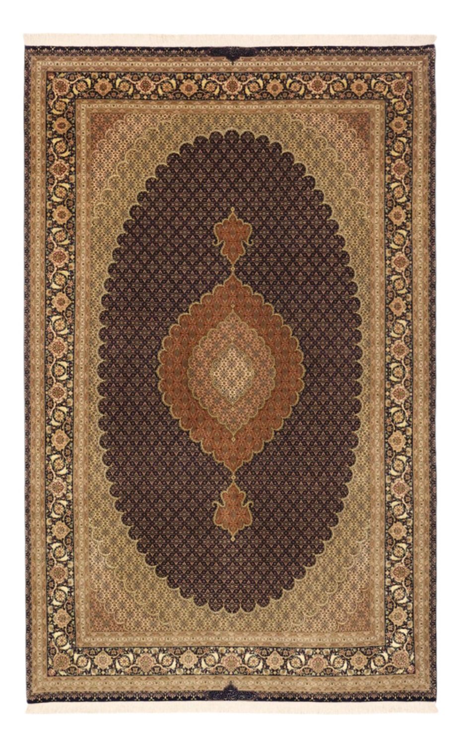 Perserteppich - Täbriz - Royal - Royal - 309 x 199 cm - dunkelbraun