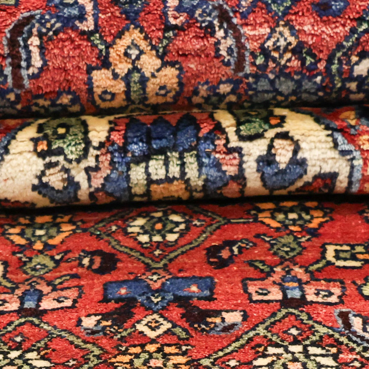 Perserteppich - Nomadic - 260 x 135 cm - terrakotta